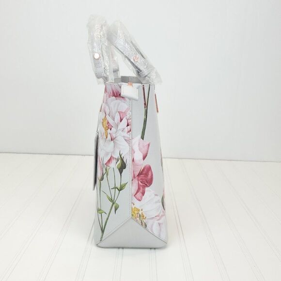 Ted Baker London Jovelle Floral Leather Tote - Picture 5 of 16